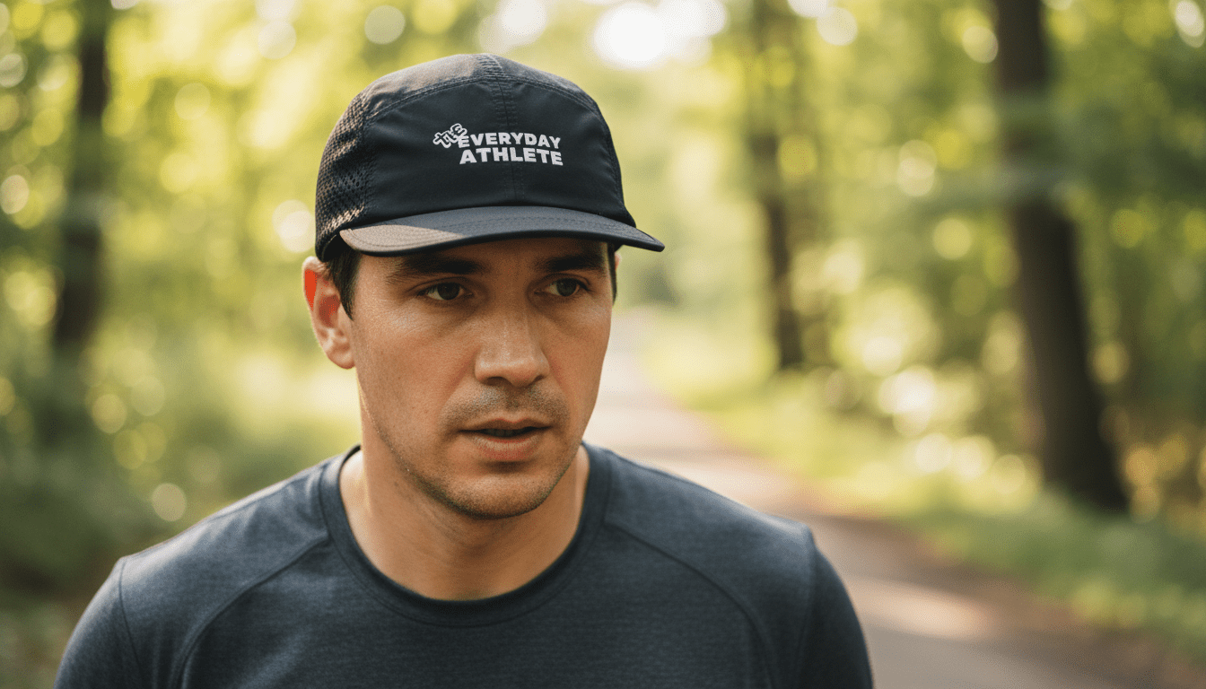 The Everyday Athlete Running Hat - Black - Sloth & Duck