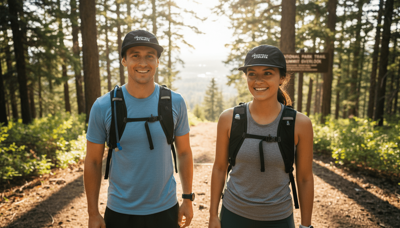 The Everyday Athlete Running Hat - Black - Sloth & Duck
