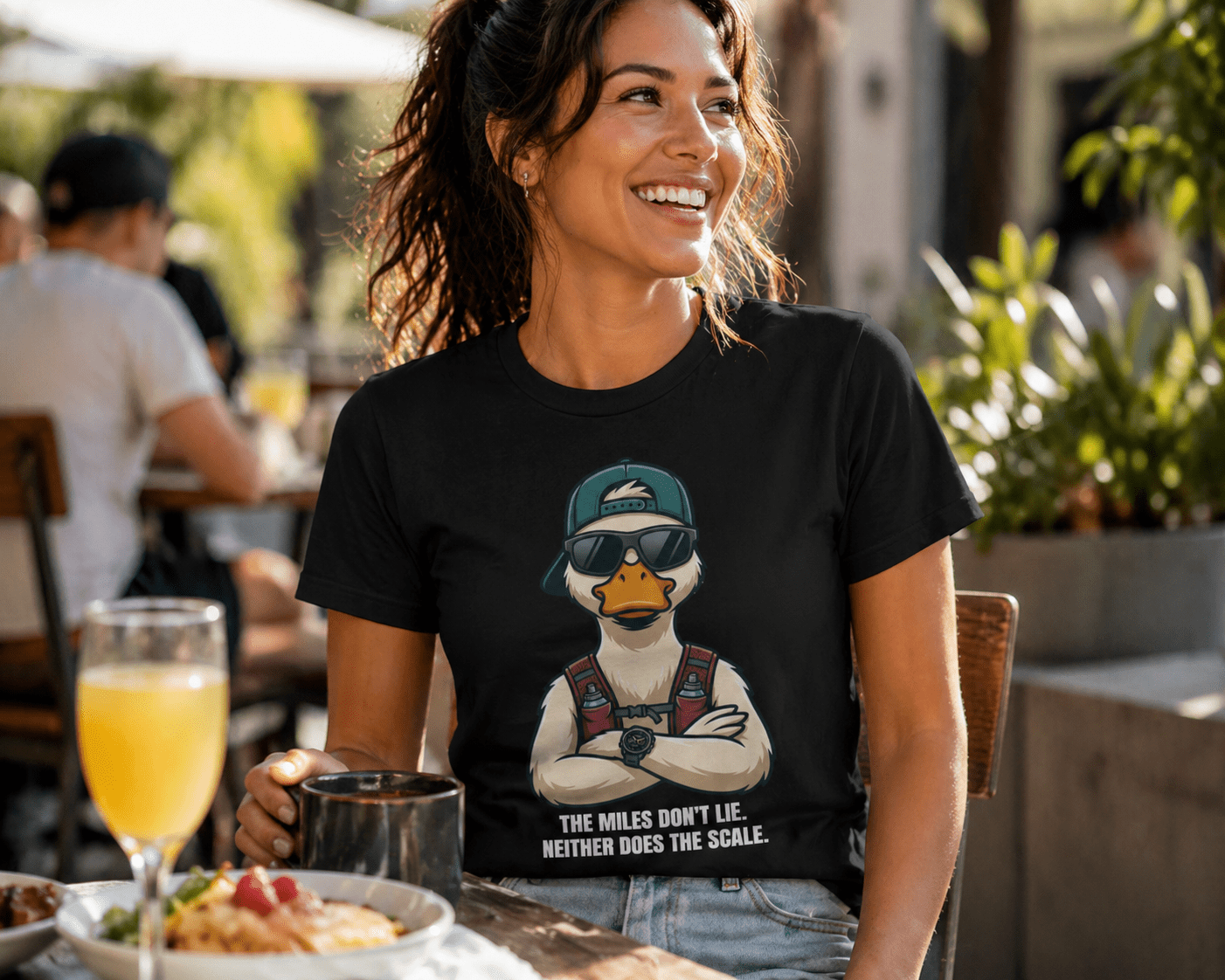The Miles Don't Lie - Duck Tee - XS - Sloth & Duck