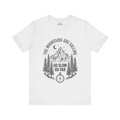 The Mountains Are Calling Trail T-Shirt - S - Sloth & Duck