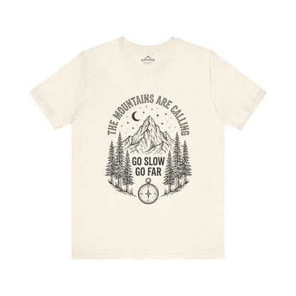 The Mountains Are Calling Trail T-Shirt - S - Sloth & Duck