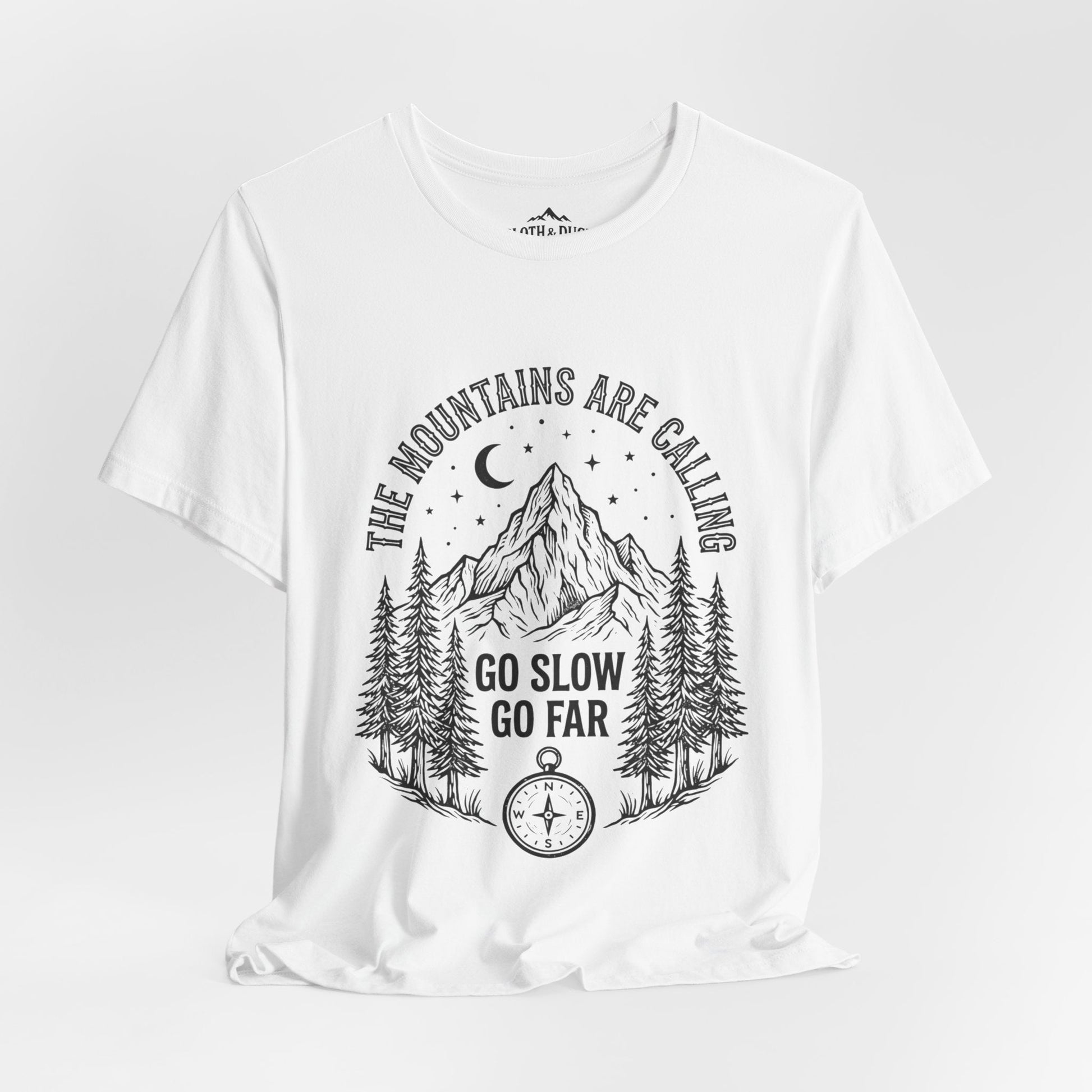 The Mountains Are Calling Trail T-Shirt - S - Sloth & Duck