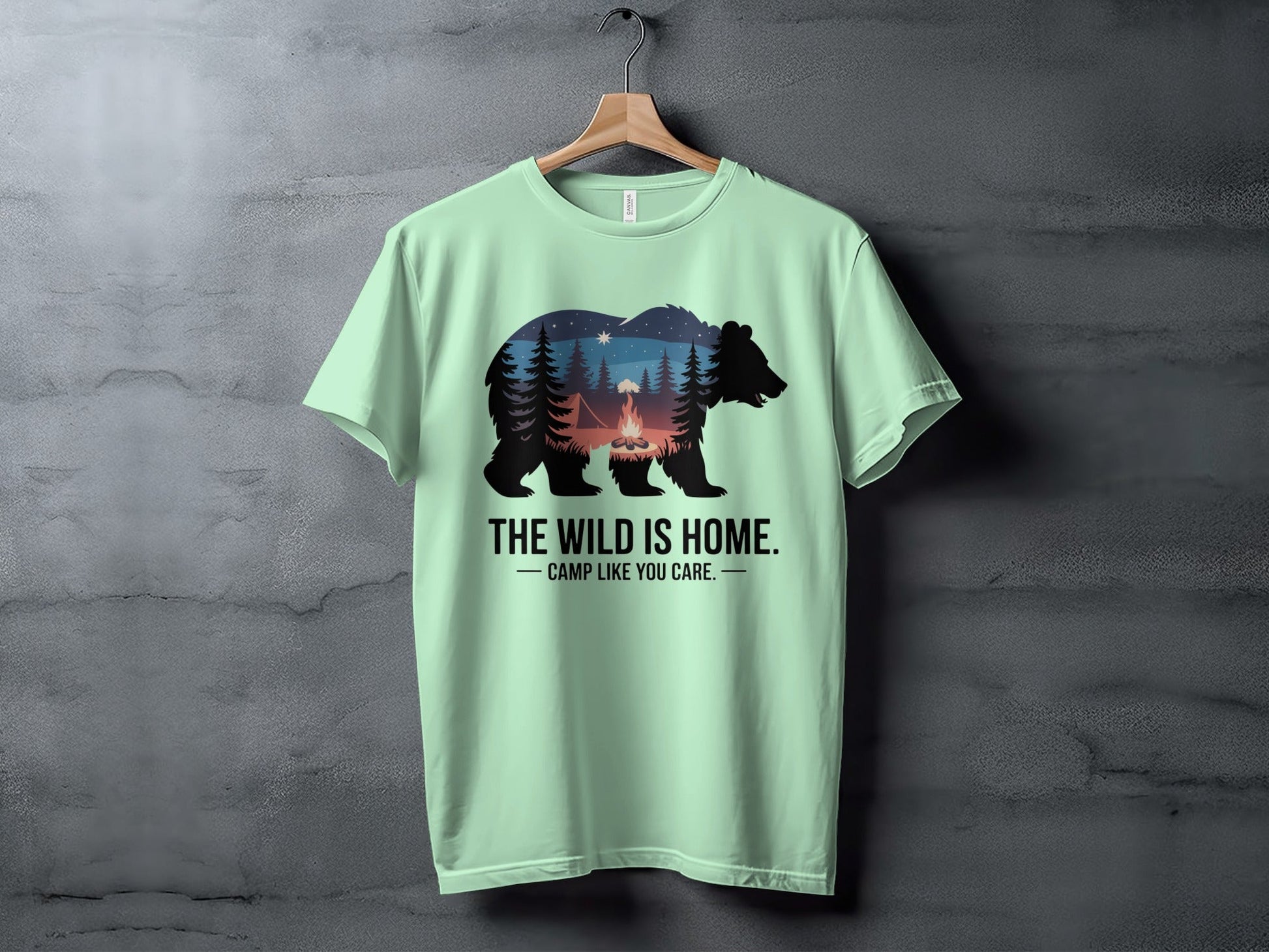 "The Wild is Home" Shirt - XS - Sloth & Duck