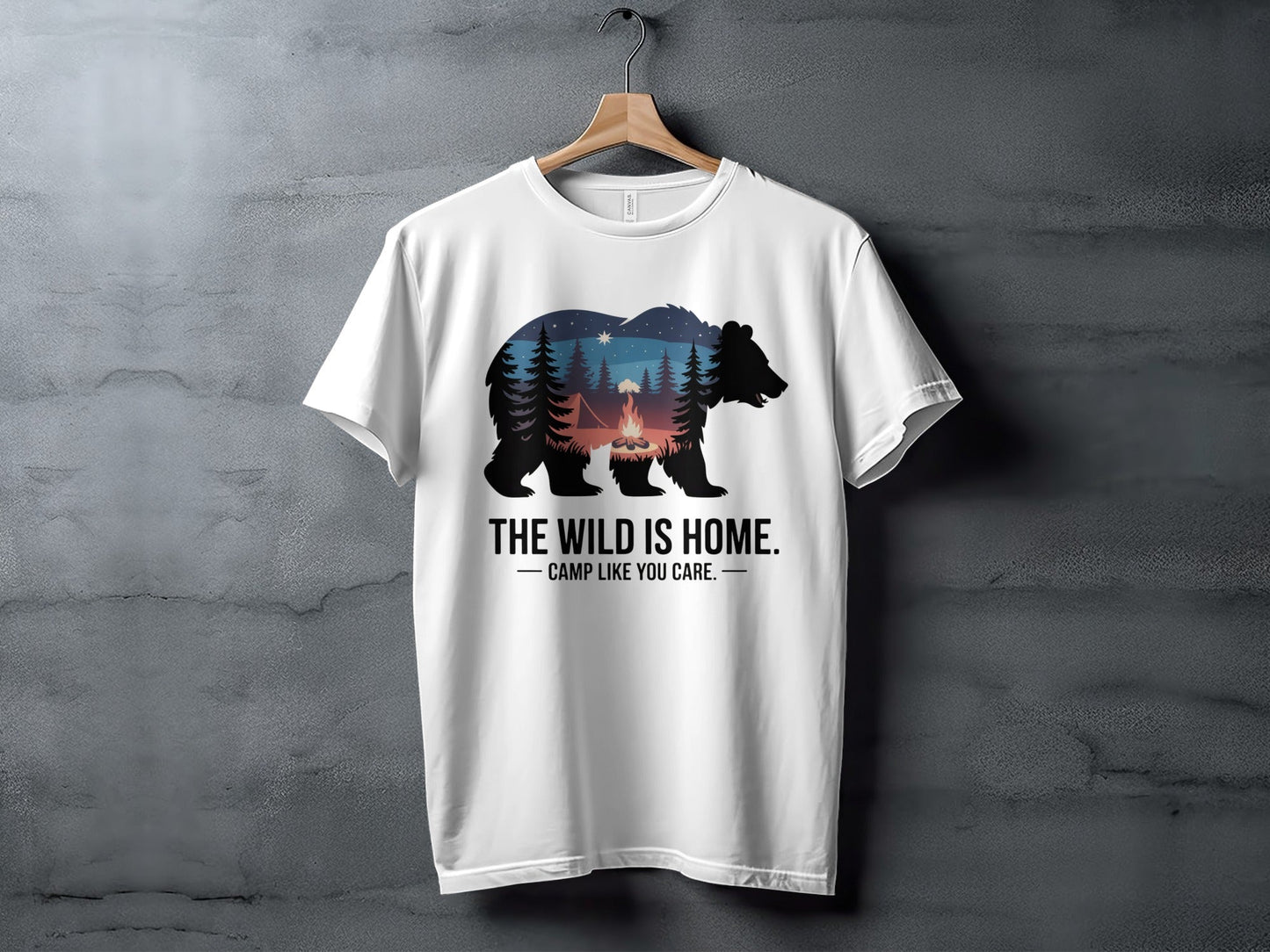 "The Wild is Home" Shirt - XS - Sloth & Duck