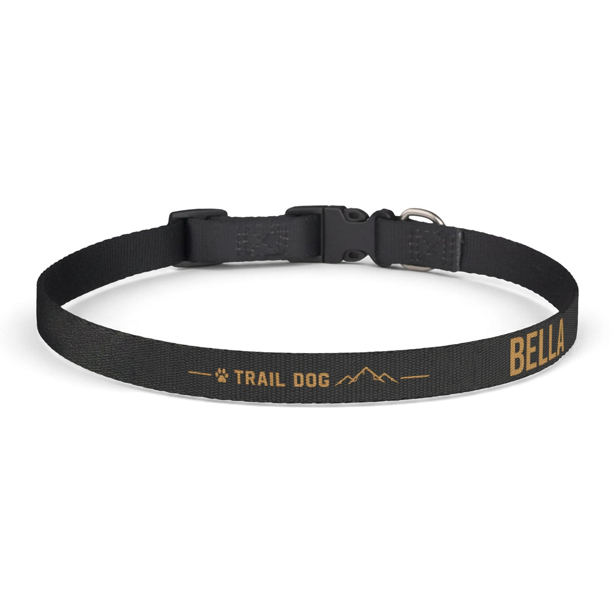 Trail Dog Personalized Dog Collar -L - Sloth & Duck