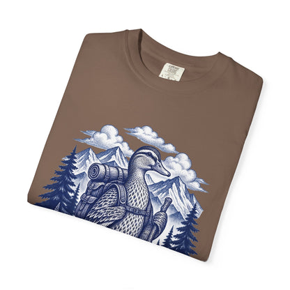 Trail Duck Hiking T-Shirt -Espresso - Sloth & Duck