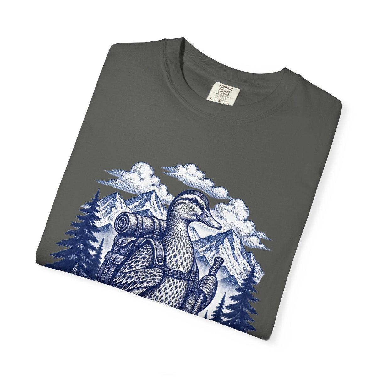 Trail Duck Hiking T-Shirt -Pepper - Sloth & Duck