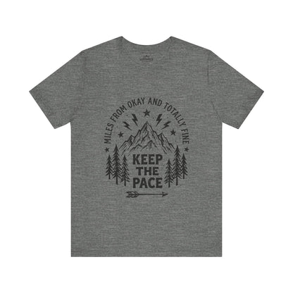 Trail Grit: Keep The Pace Mountain T-Shirt - M - Sloth & Duck