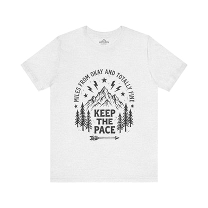 Trail Grit: Keep The Pace Mountain T-Shirt - S - Sloth & Duck