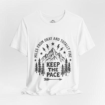 Trail Grit: Keep The Pace Mountain T-Shirt - S - Sloth & Duck