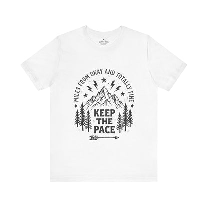 Trail Grit: Keep The Pace Mountain T-Shirt - S - Sloth & Duck