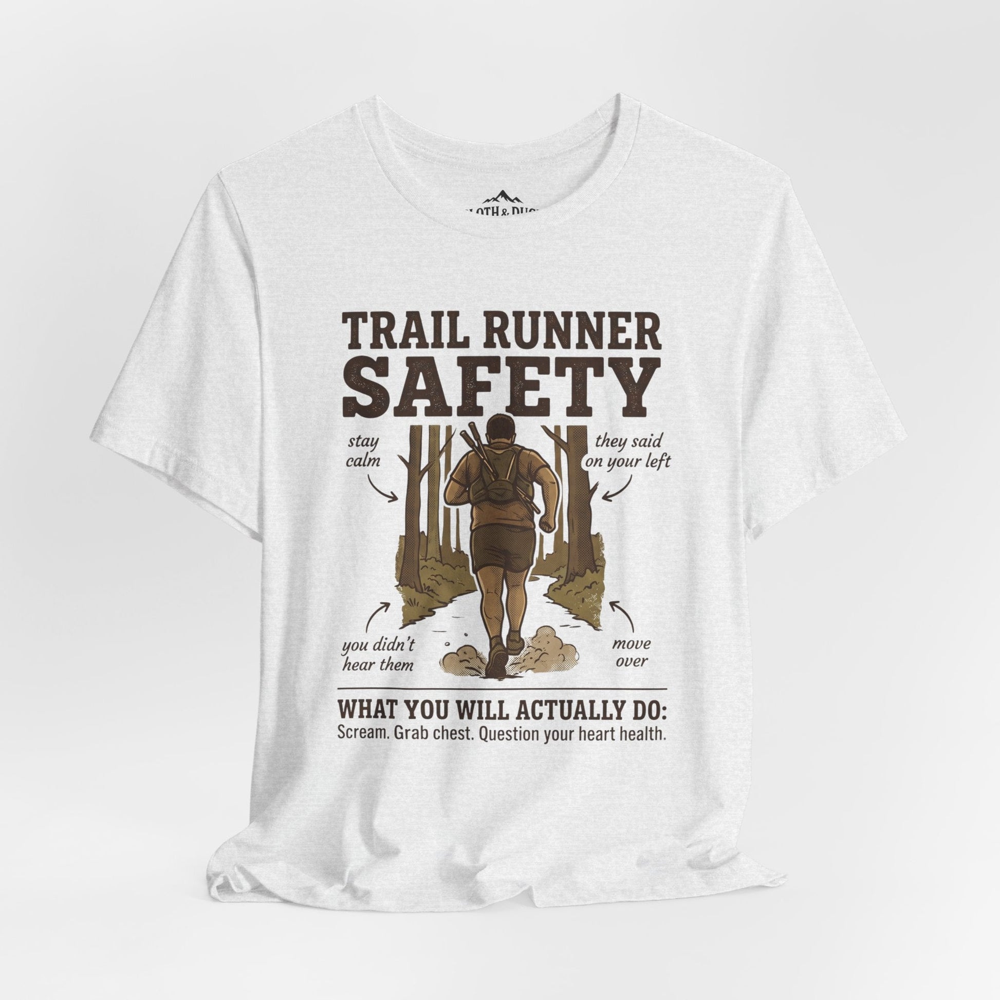 Trail Runner Safety T-Shirt - S - Sloth & Duck