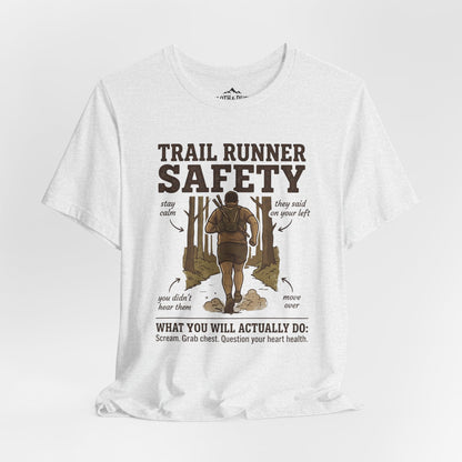 Trail Runner Safety T-Shirt - S - Sloth & Duck