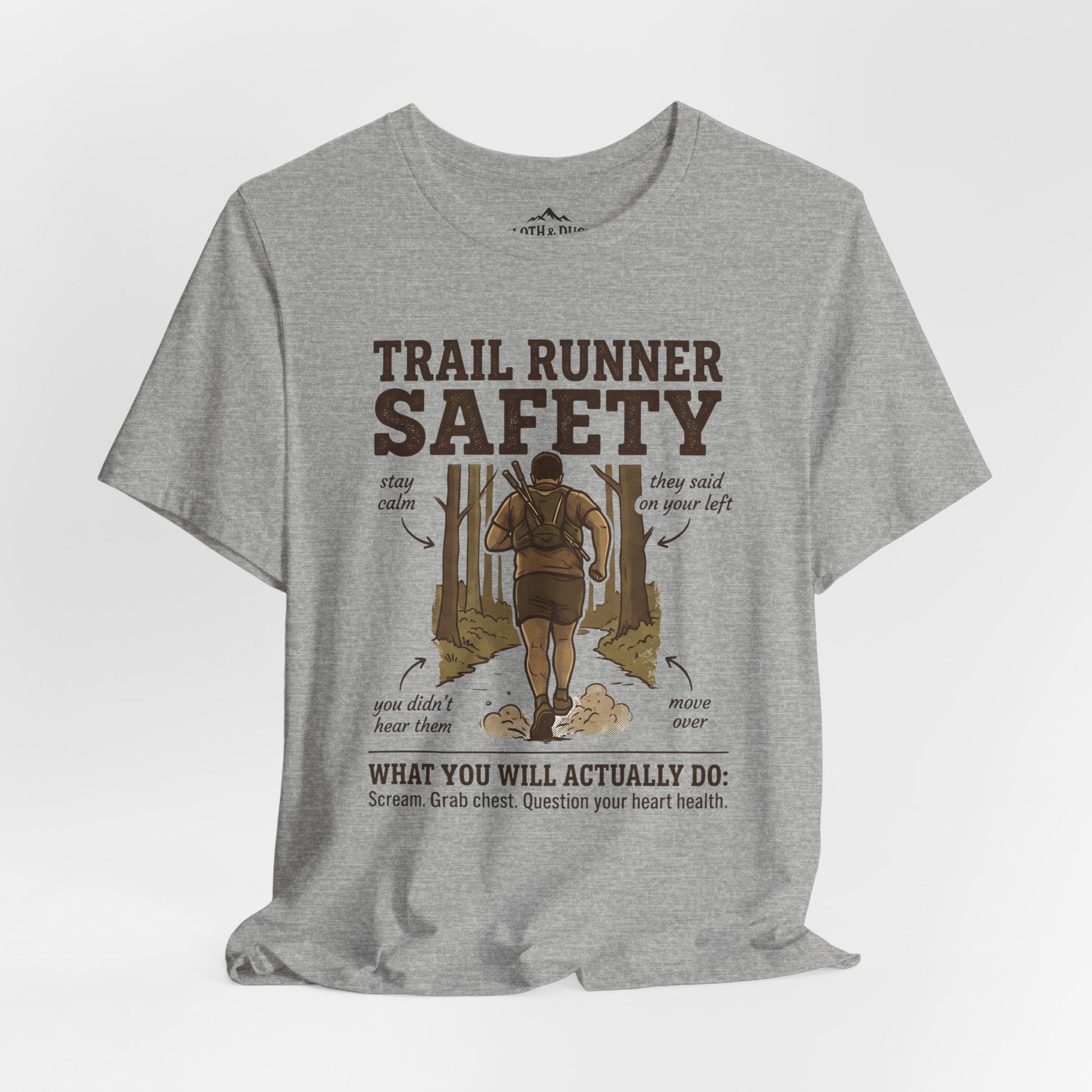 Trail Runner Safety T-Shirt - S - Sloth & Duck