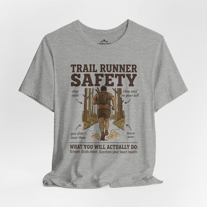 Trail Runner Safety T-Shirt - S - Sloth & Duck