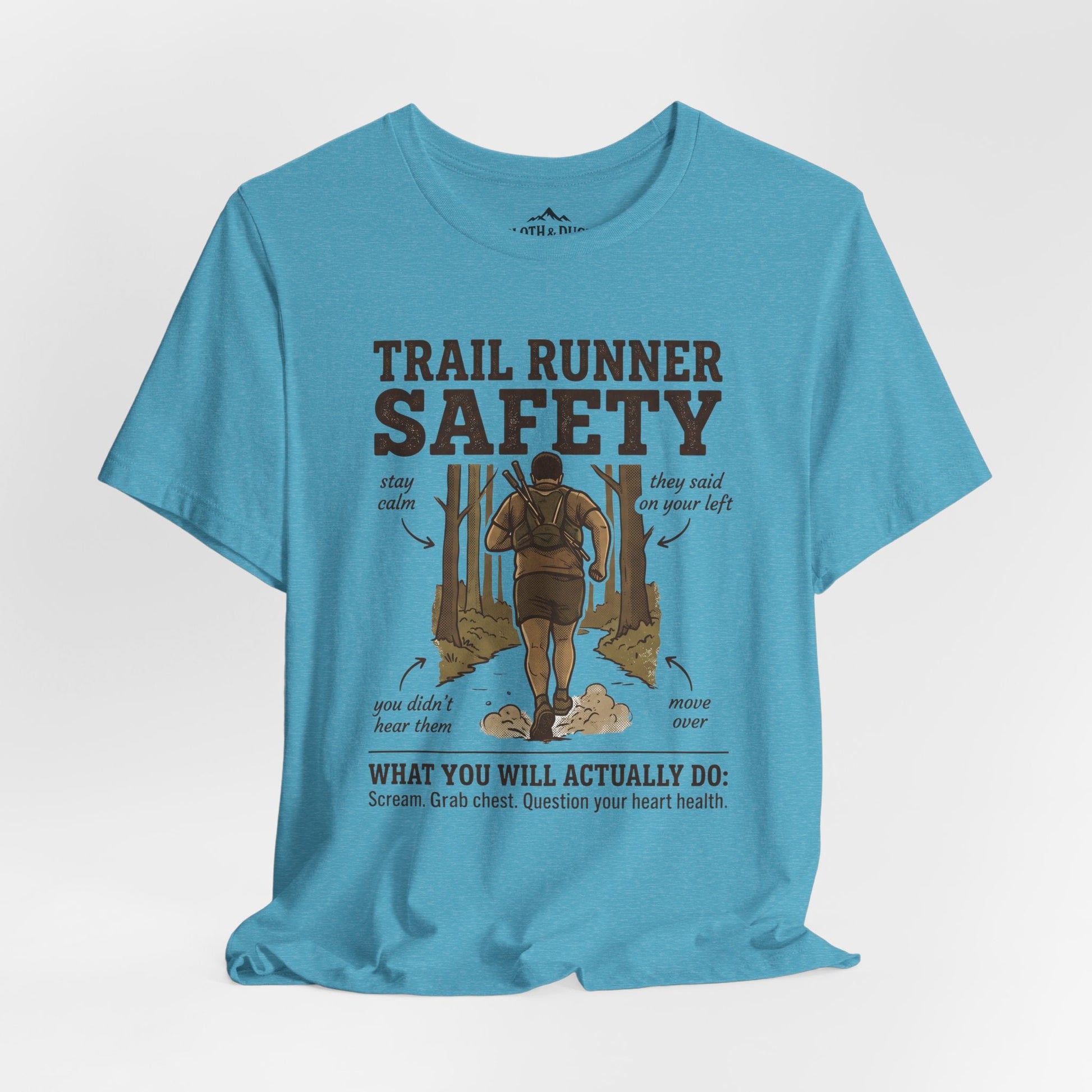 Trail Runner Safety T-Shirt - S - Sloth & Duck
