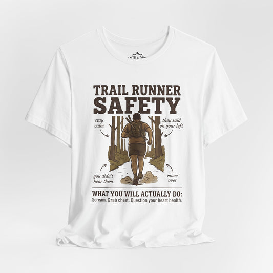 Trail Runner Safety T-Shirt - S - Sloth & Duck