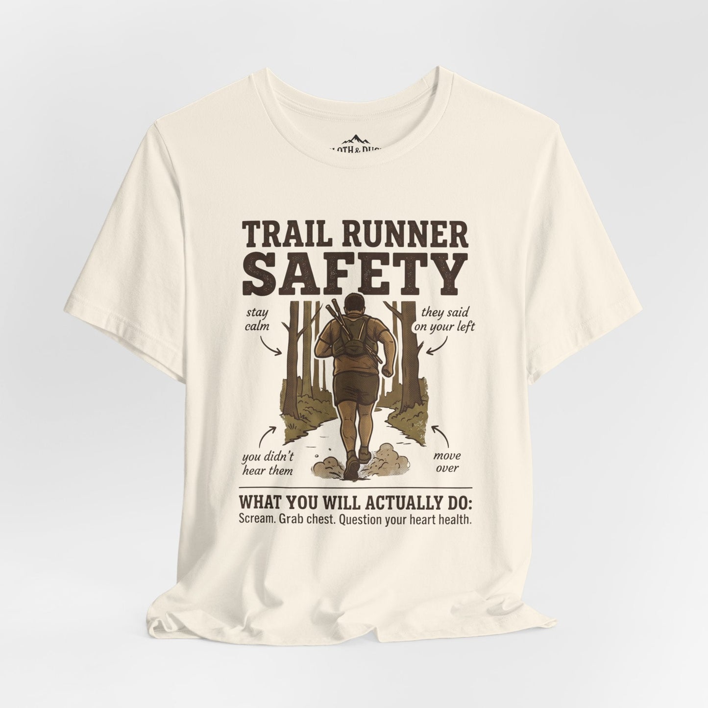 Trail Runner Safety T-Shirt - M - Sloth & Duck
