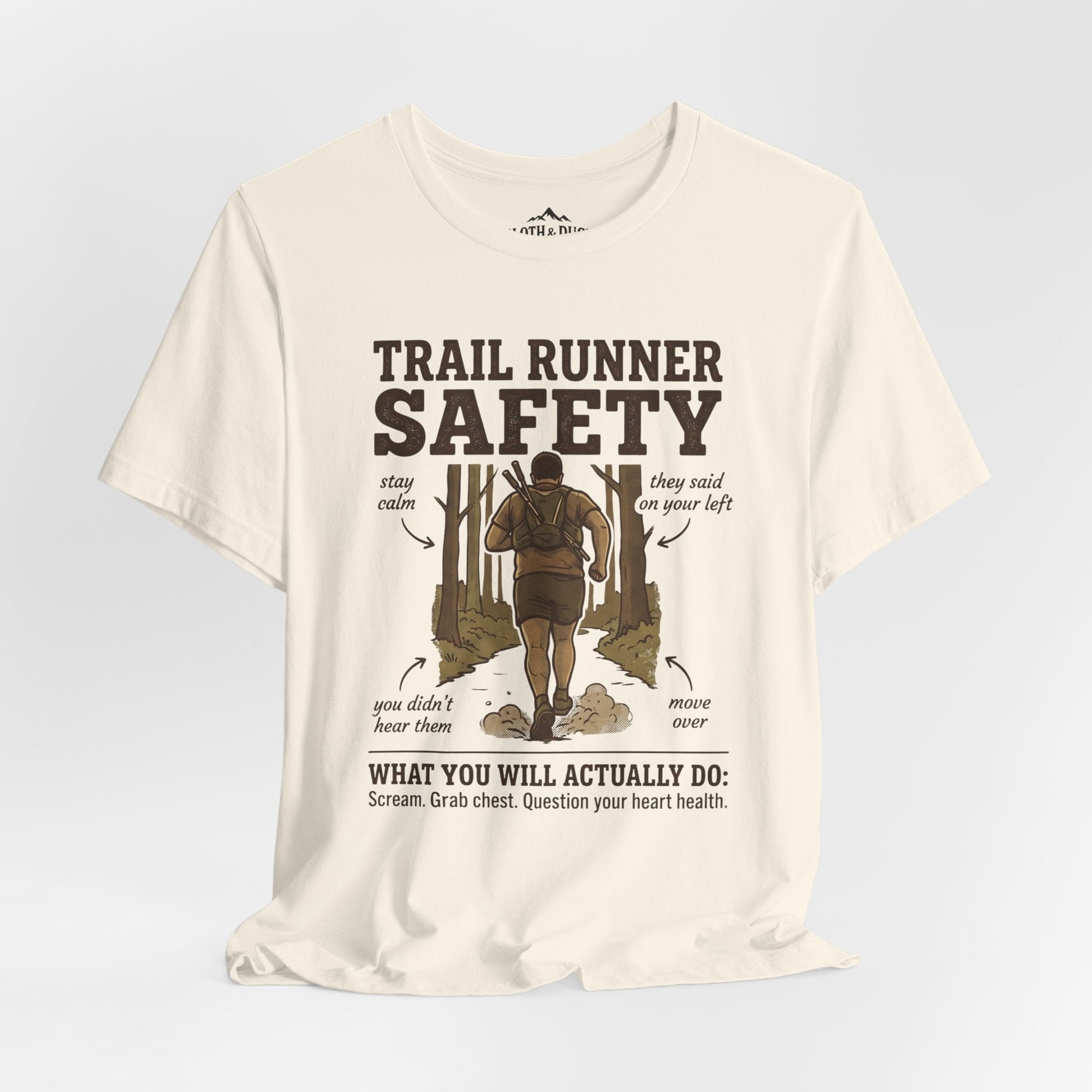 Trail Runner Safety T-Shirt - M - Sloth & Duck