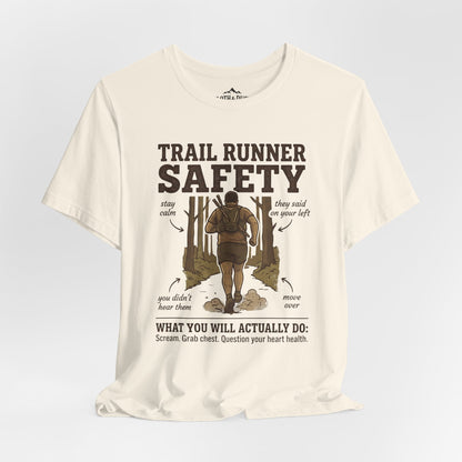 Trail Runner Safety T-Shirt - M - Sloth & Duck