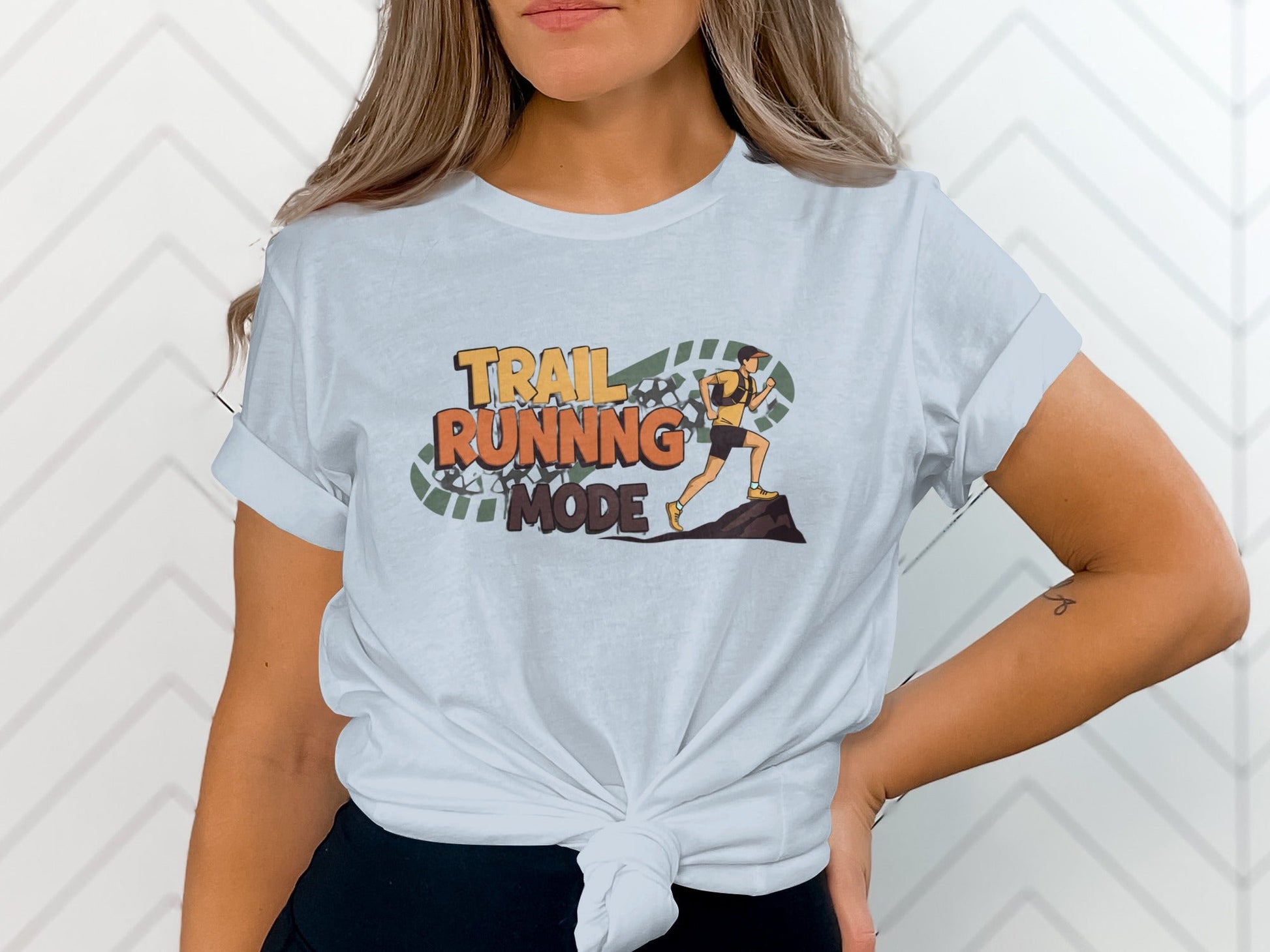 "Trail Running Mode" T-Shirt - T-Shirt - S - Sloth & Duck
