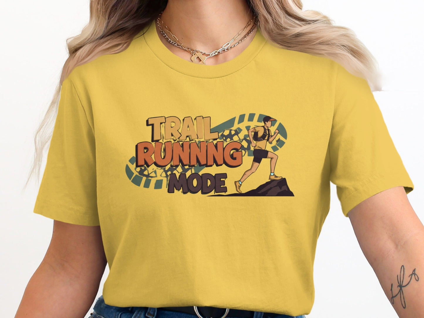 "Trail Running Mode" T-Shirt - T-Shirt - S - Sloth & Duck