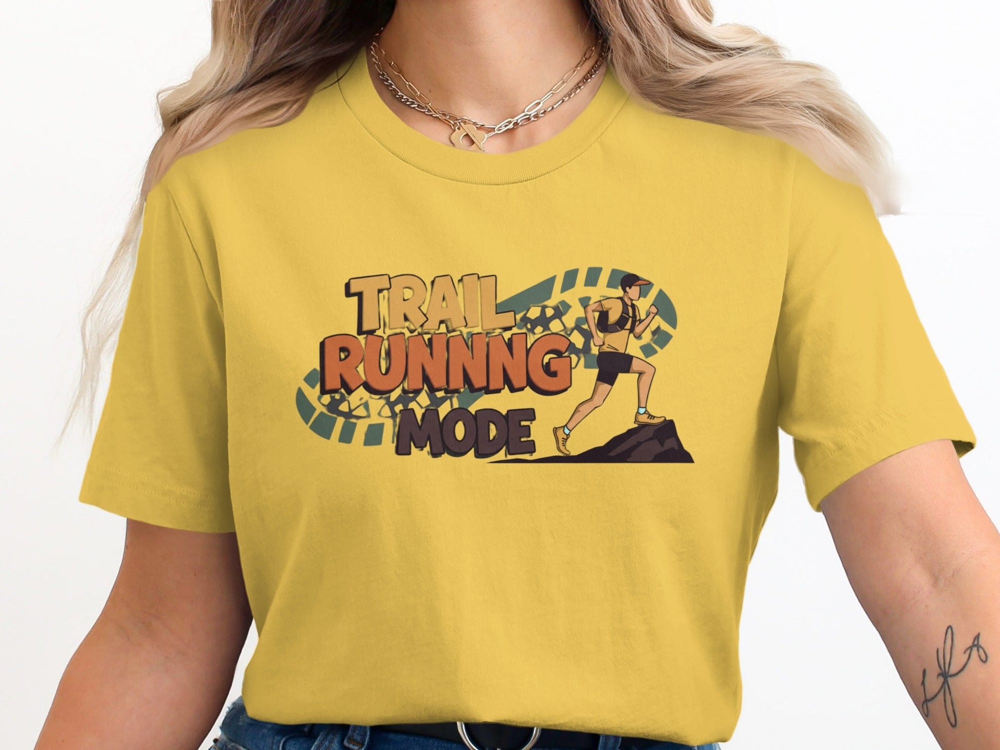 "Trail Running Mode" T-Shirt - T-Shirt - S - Sloth & Duck