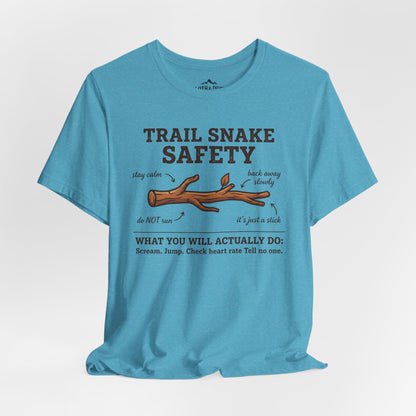 Trail Snake Safety T-Shirt - S - Sloth & Duck