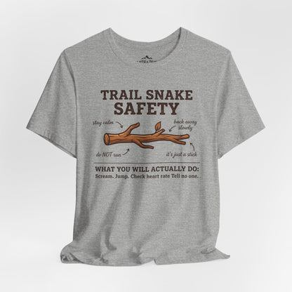 Trail Snake Safety T-Shirt - S - Sloth & Duck