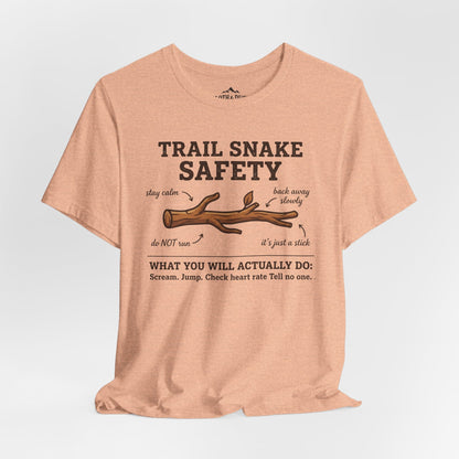 Trail Snake Safety T-Shirt - S - Sloth & Duck
