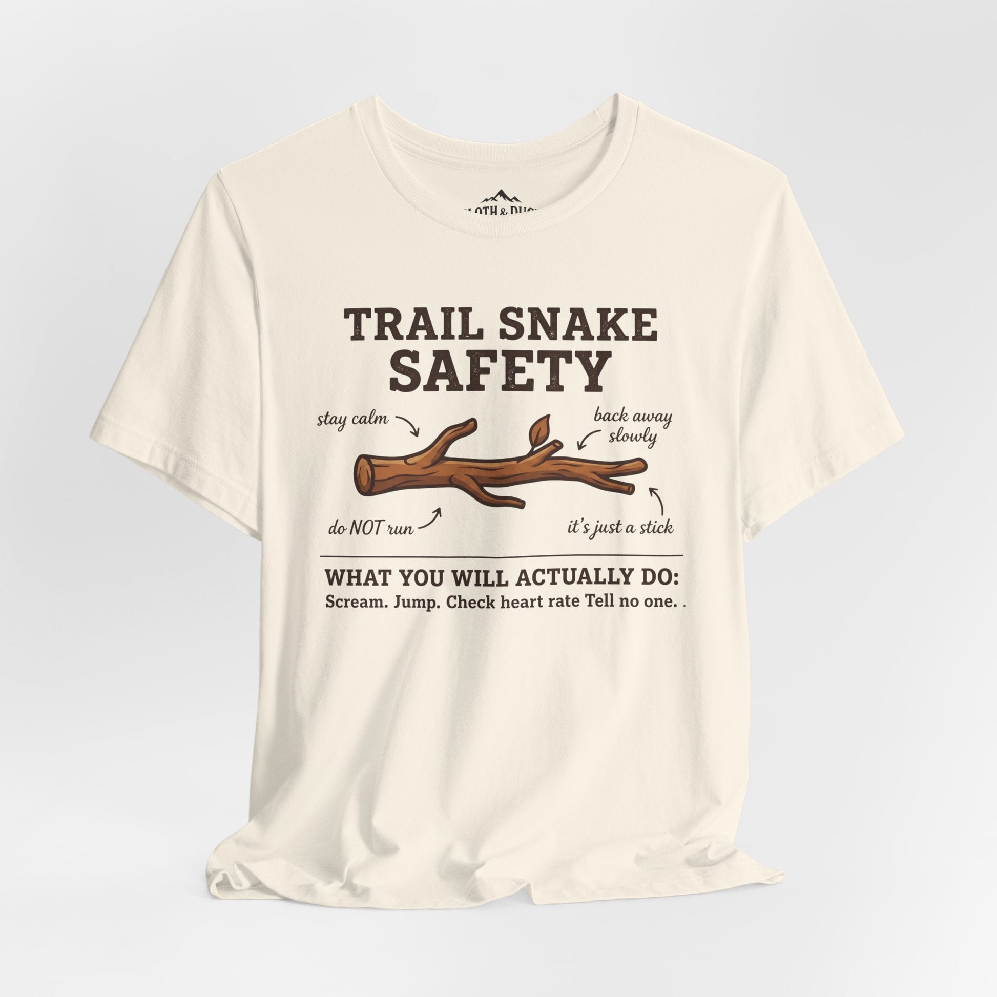 Trail Snake Safety T-Shirt - M - Sloth & Duck