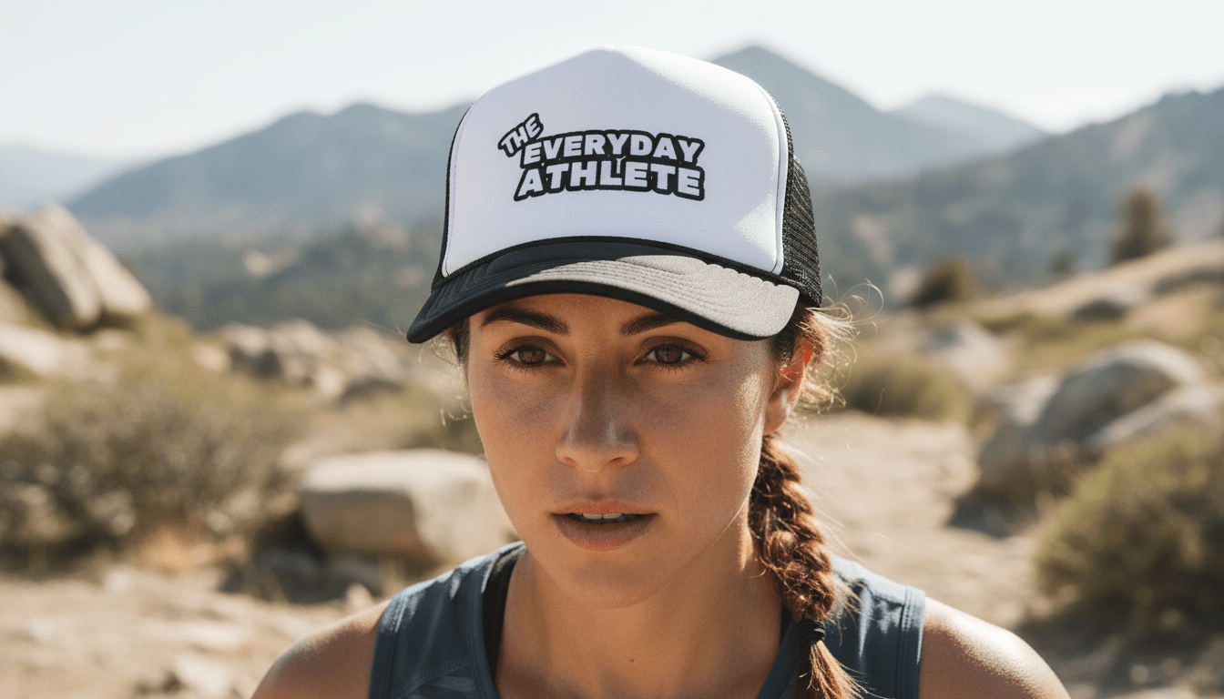 Trucker Cap — "The Everyday Athlete" - Black - Sloth & Duck