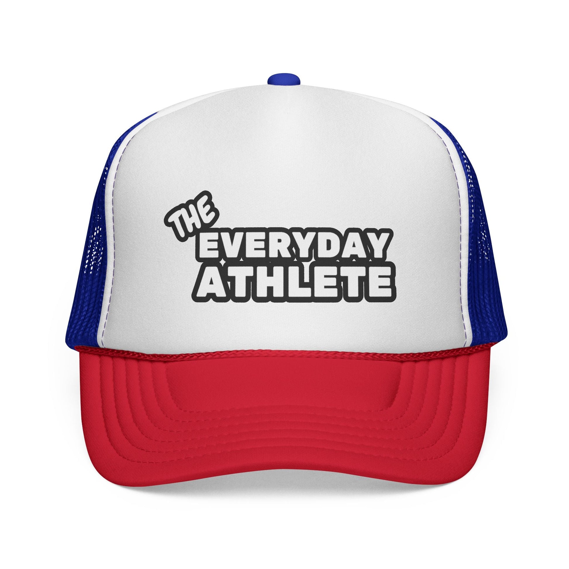 Trucker Cap — "The Everyday Athlete" - Blue/Red - Sloth & Duck