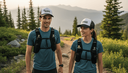 Trucker Cap — "The Everyday Athlete" - Black - Sloth & Duck