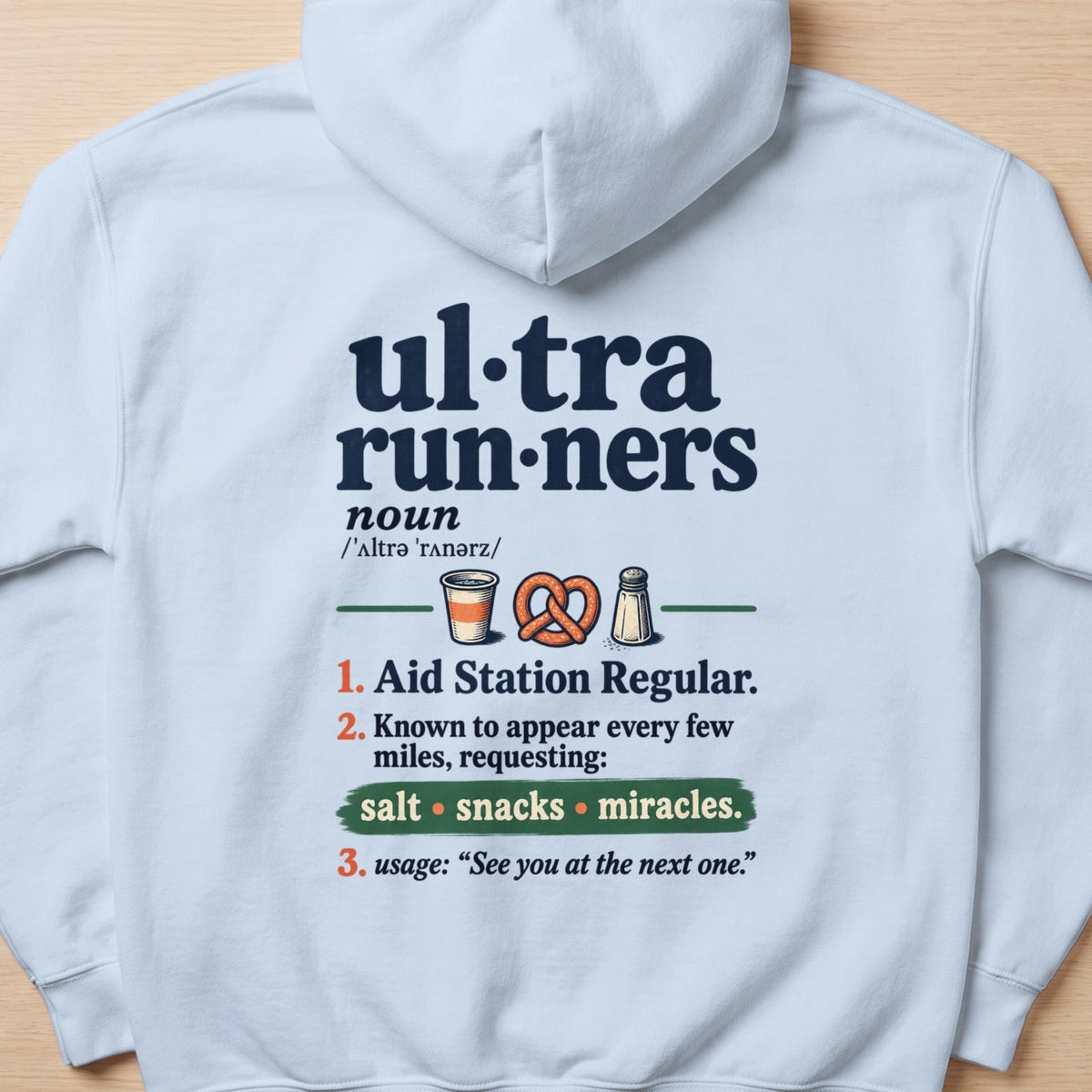 Ultra Runners Definition Sweatshirt -S - Sloth & Duck