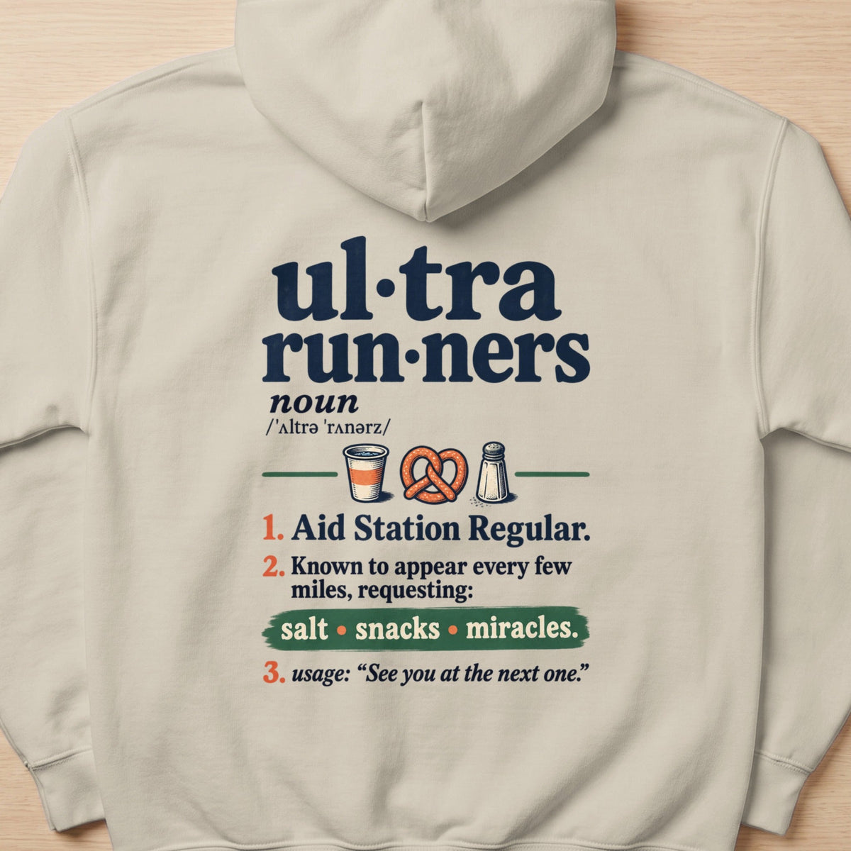 Ultra Runners Definition Sweatshirt -XS - Sloth & Duck