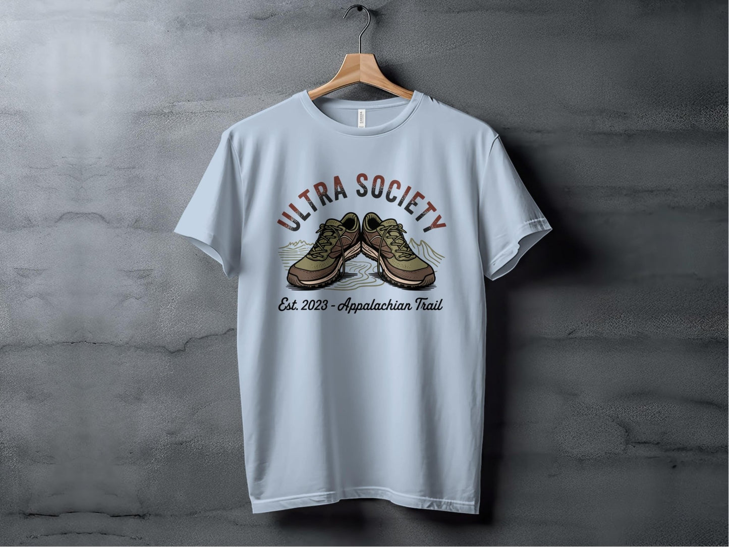"Ultra Society" Appalachian Trail T-Shirt - XS - Sloth & Duck