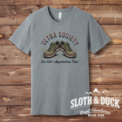 "Ultra Society" Appalachian Trail T-Shirt - XS - Sloth & Duck