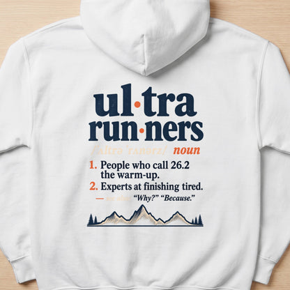 Ultrarunner Definition Graphic Sweatshirt -XS - Sloth & Duck
