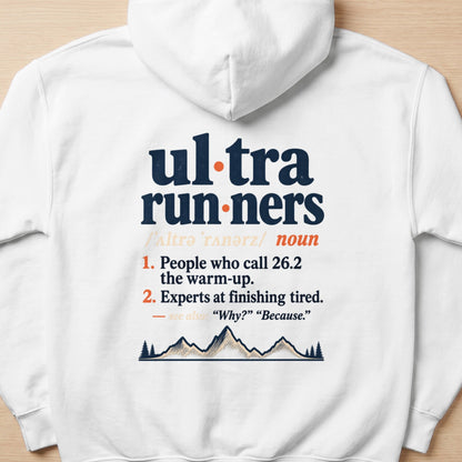 Ultrarunner Definition Graphic Sweatshirt -XS - Sloth & Duck