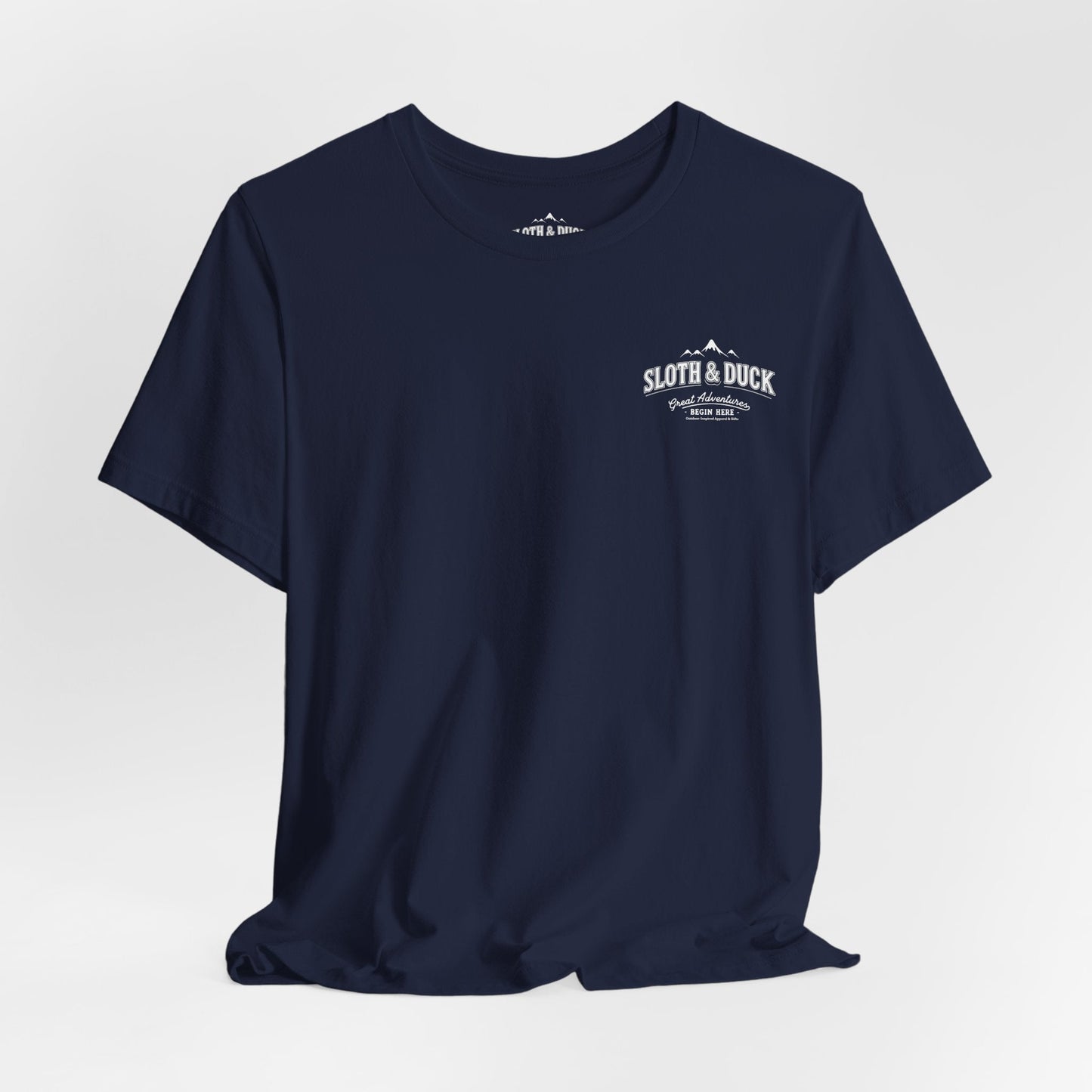 Ultrarunner Dirt Meets Soul Graphic T-Shirt - Navy - Sloth & Duck