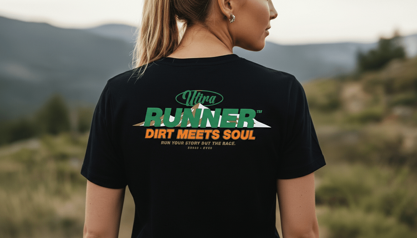 Ultrarunner Dirt Meets Soul Graphic T-Shirt - Asphalt - Sloth & Duck