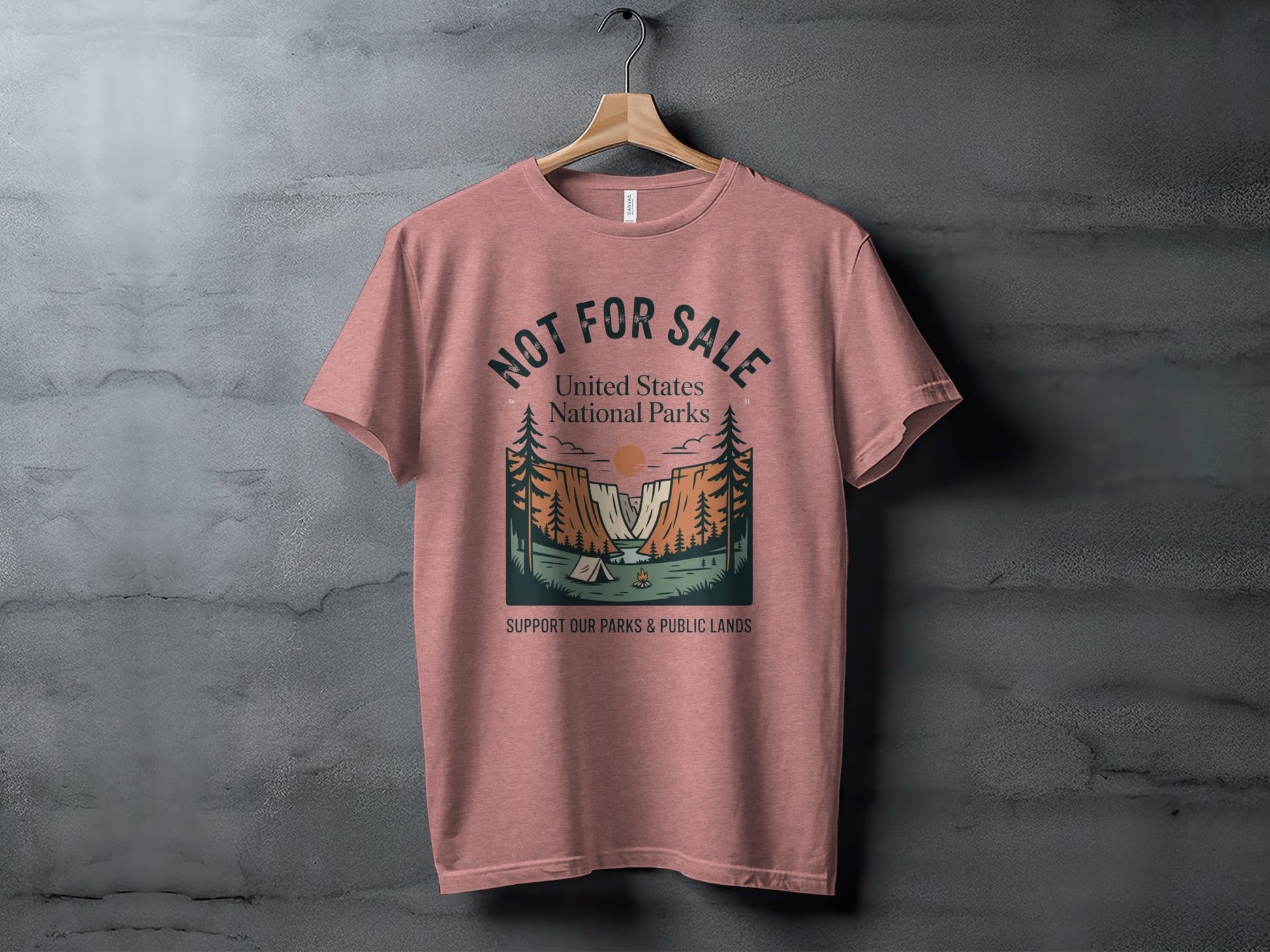 United States National Parks, Support Public Lands Shirt - Adult - XS - Sloth & Duck