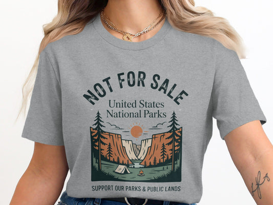 United States National Parks, Support Public Lands Shirt - Adult - XS - Sloth & Duck