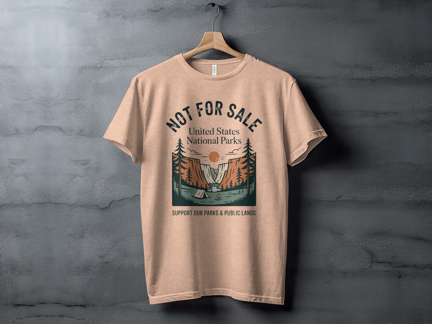 United States National Parks, Support Public Lands Shirt - Adult - XS - Sloth & Duck