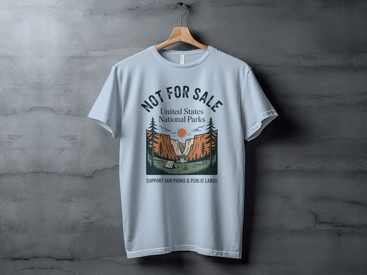 United States National Parks, Support Public Lands Shirt - Adult - XS - Sloth & Duck