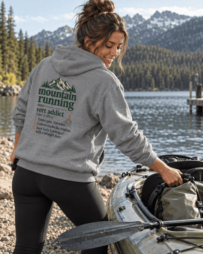 Vert Addict Mountain Running Sweatshirt -S - Sloth & Duck