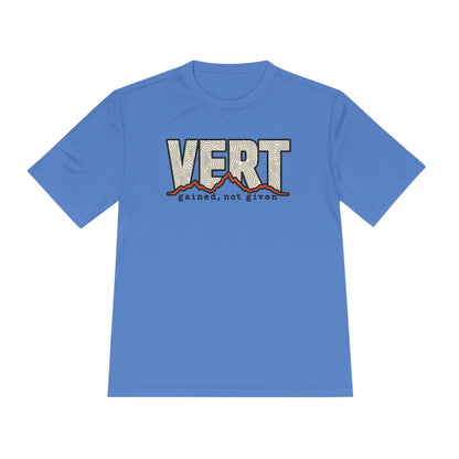 Vert Gained, Not Given Trail Running Performance T-Shirt -XS - Sloth & Duck