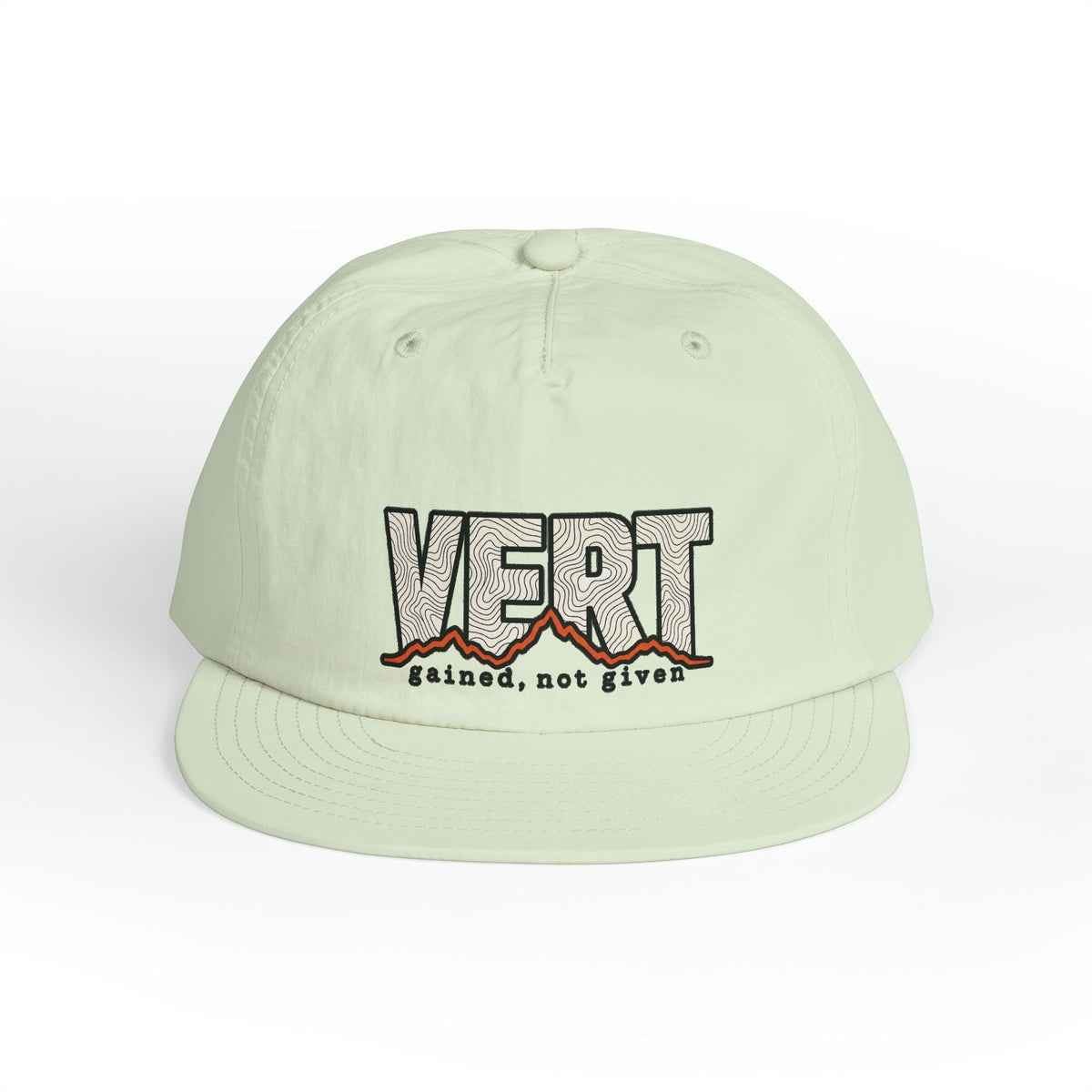 Vert Raised Not Given Surf Cap -Khaki - Sloth & Duck