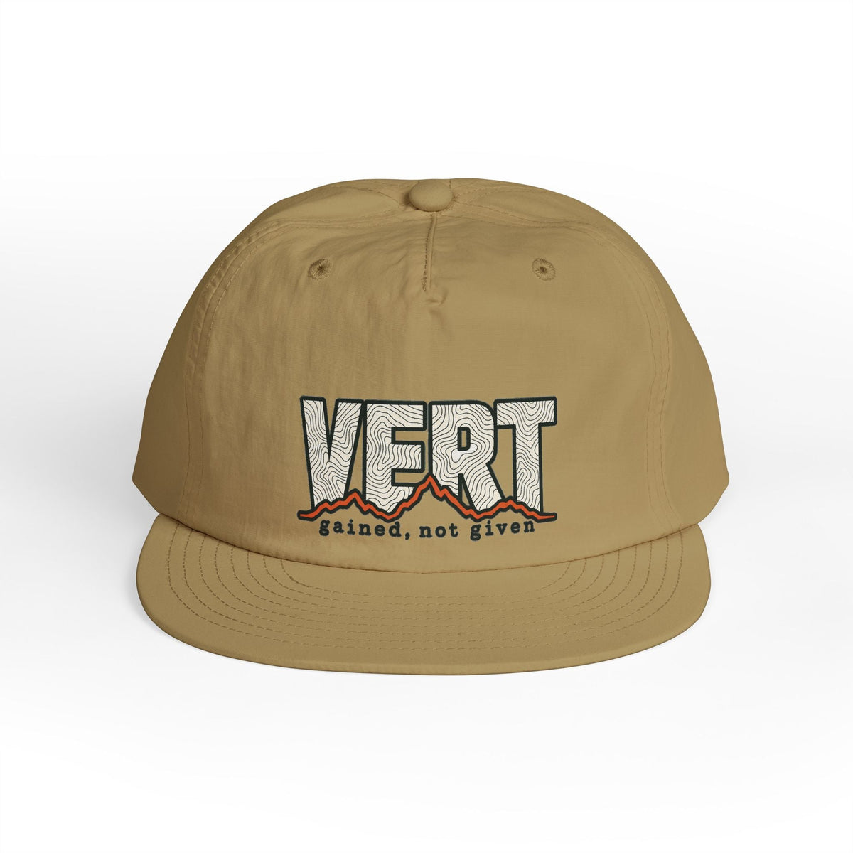Vert Raised Not Given Surf Cap -Khaki - Sloth & Duck